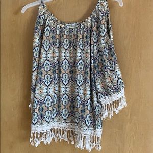 Buckle short sleeve top